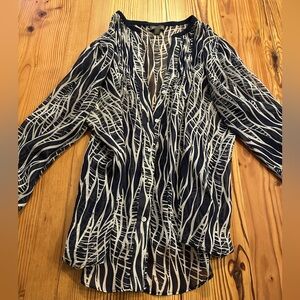 Vintage Anthropologie Flowy Blouse by Fei